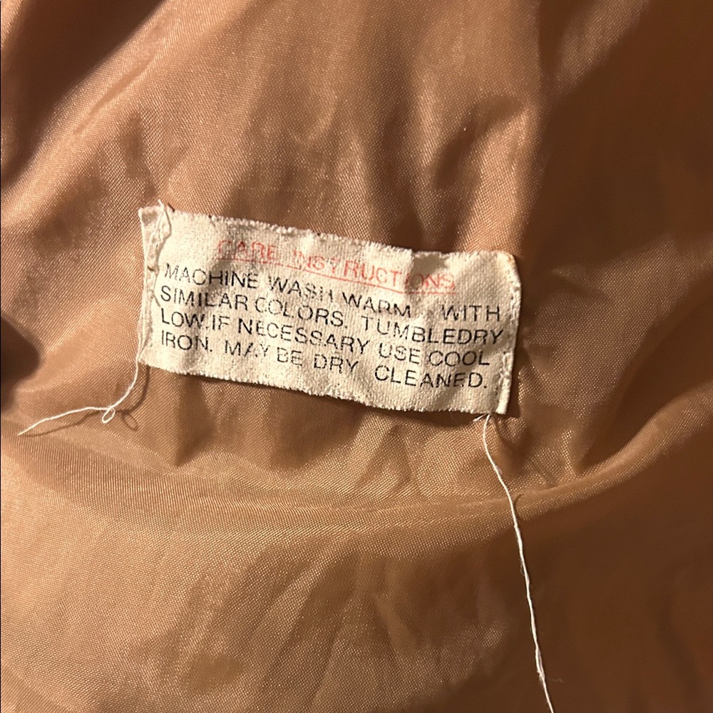 Vgt Sears Dark Green Quilted Puffer Vest. Likely from 70’s. - Picture 3 of 7